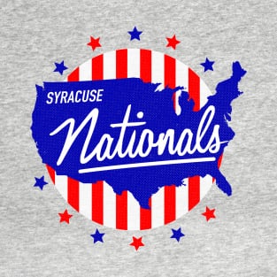 Defunct Syracuse Nationals Basketball 1961 T-Shirt